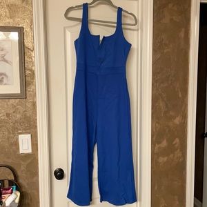 Jersey knit royal blue jumper